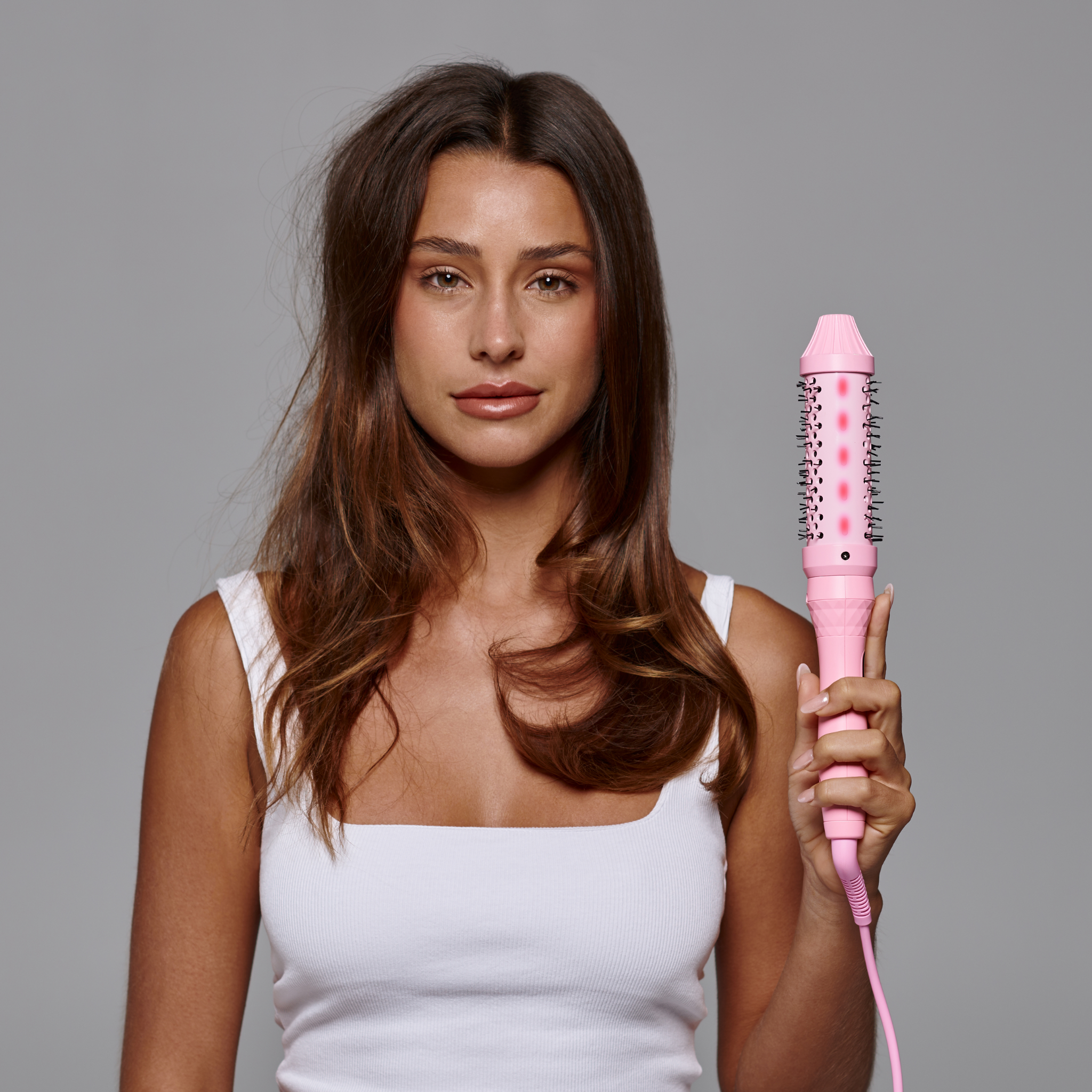 Before and after of the Infrared Thermal Brush