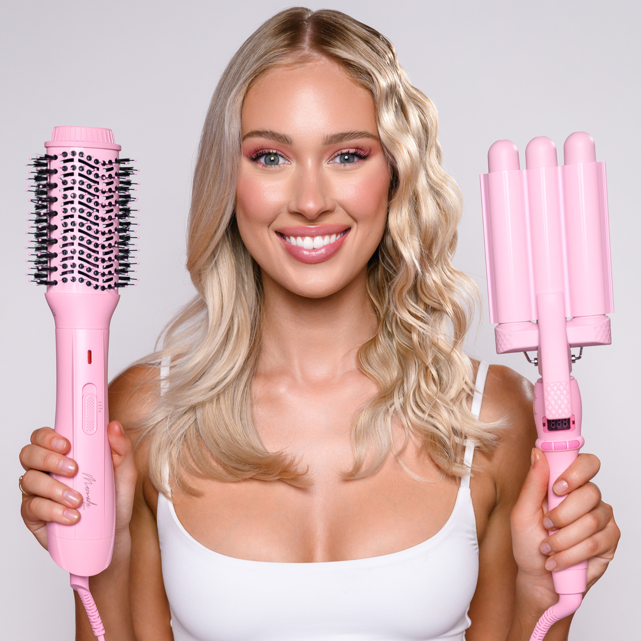 PRO Mini Hair Waver - 25mm Pink
