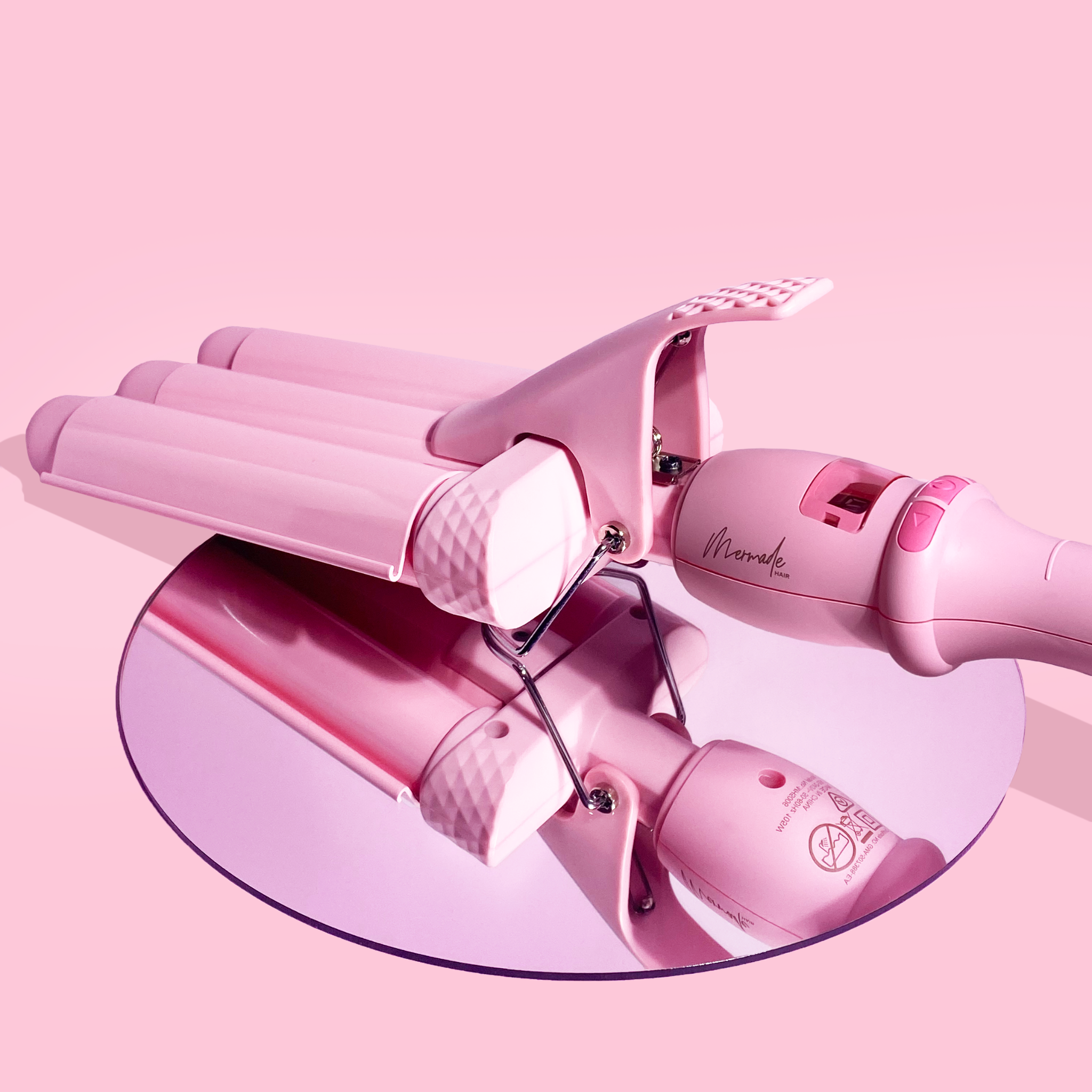 PRO Mini Hair Waver - 25mm Pink