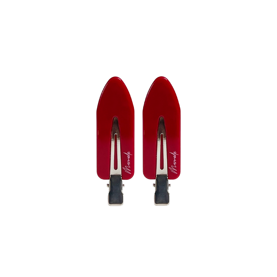 Cherry No-Crease Clips
