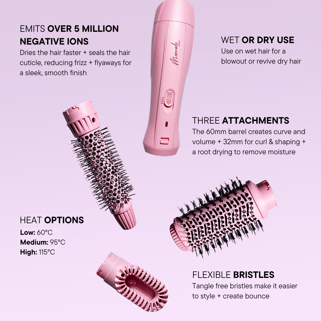 Interchangeable Blow Dry Brush