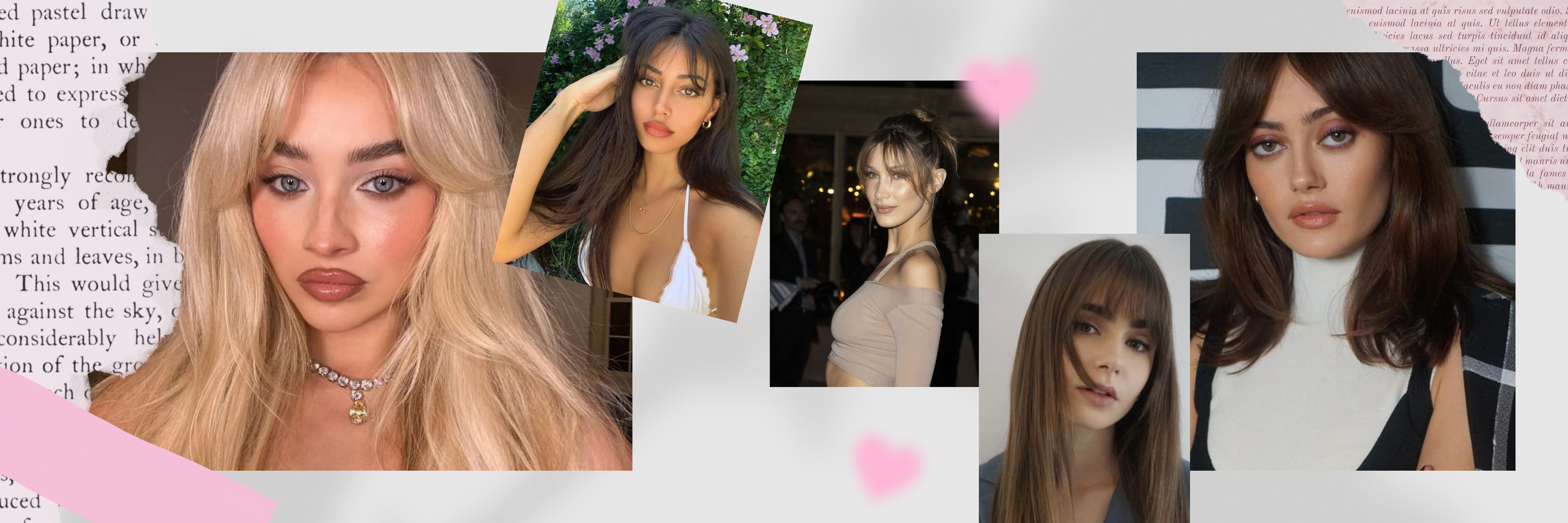 New Trend Alert: Hairstyles with Bangs & Fringes