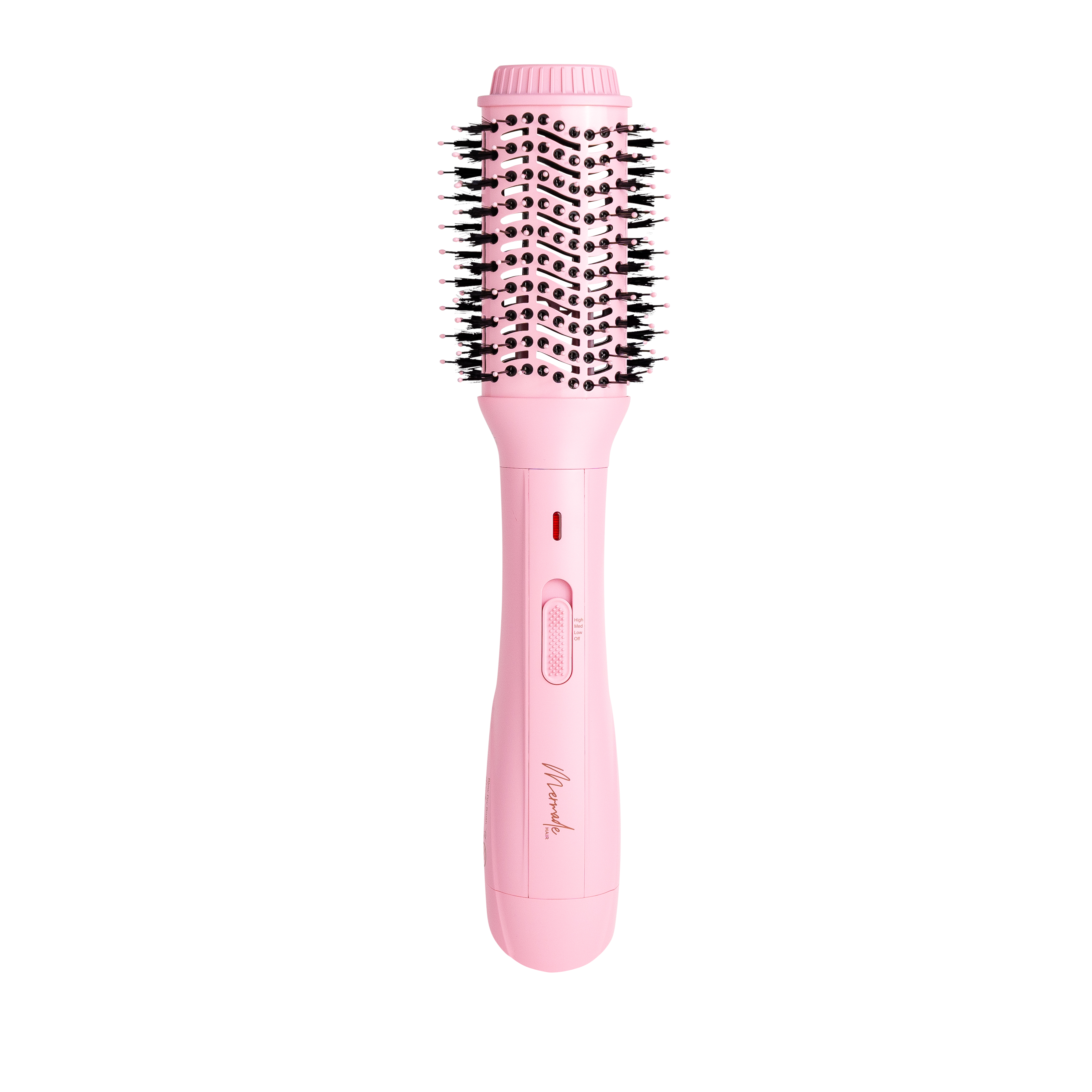 Brosse à brushing - Rose caractéristique