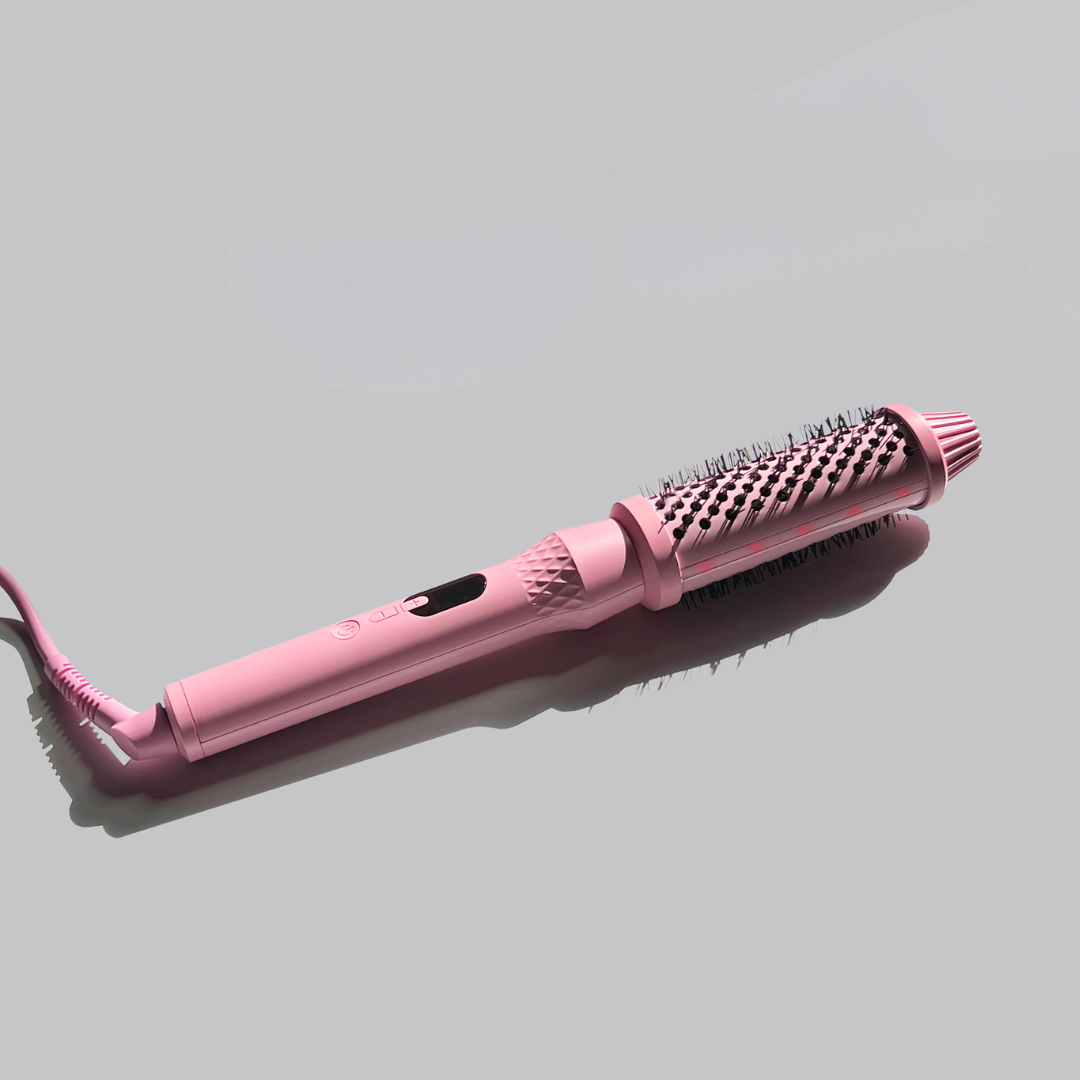 Brosse à brushing - Rose caractéristique