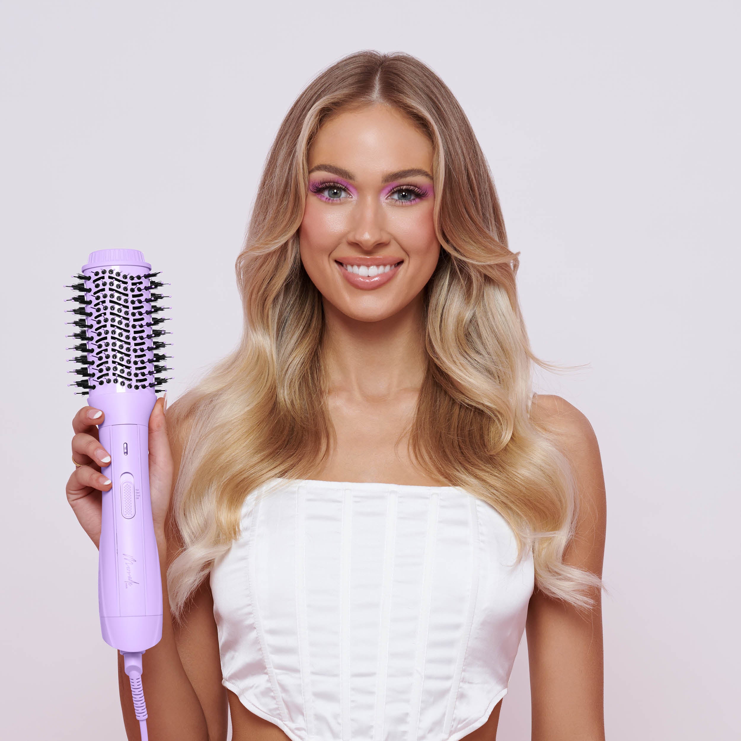 Brosse à brushing - Lilas Baby 