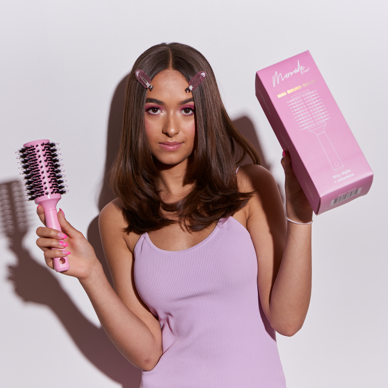 Round brush hair deals products